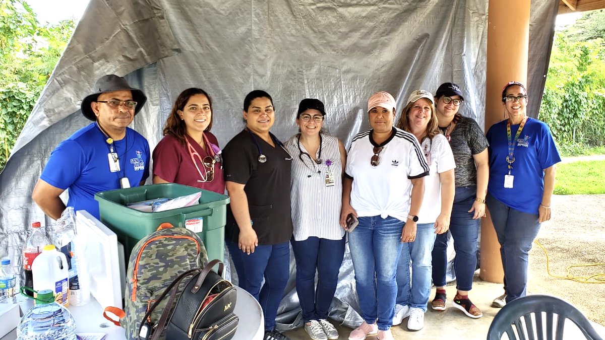 Un equipo compuesto de médicos, enfermeros, especialistas en Salud Mental y nuestra Child Life Specialist, visitaron distintas comunidades del area sur para ofrecer clínicas médicas y apoyo emocional a los afectados. 🙏

#AmamosLoQueHacemos