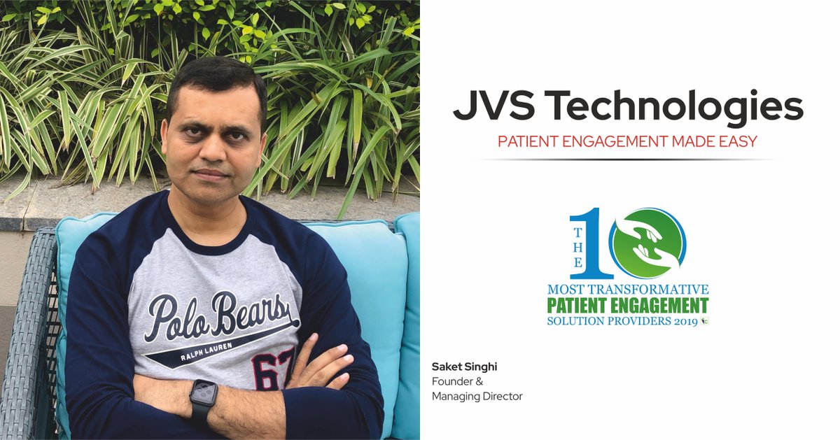 Insightscare's tweet image. @saketsinghi Founder and Managing Director of @JvsGroup has repeatedly demonstrated a strong ability to incubate and develop new #businesssolutions. 

#PatientEngagementSolutionProviders #healthcare #healthcareproviders #HospitalInformationSystem 
bit.ly/38MfnEf