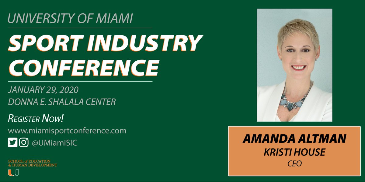 Want to know more about trafficking and the Superbowl? Kristi House CEO, @amandagaltman, will be participating in the University of Miami Sports Industry Conference, for a panel discussion on "Trafficking, Sports, and the Spike" on January 29th. <a href="/UMiamiSIC/">UM Sport Industry Conference (SIC)</a>