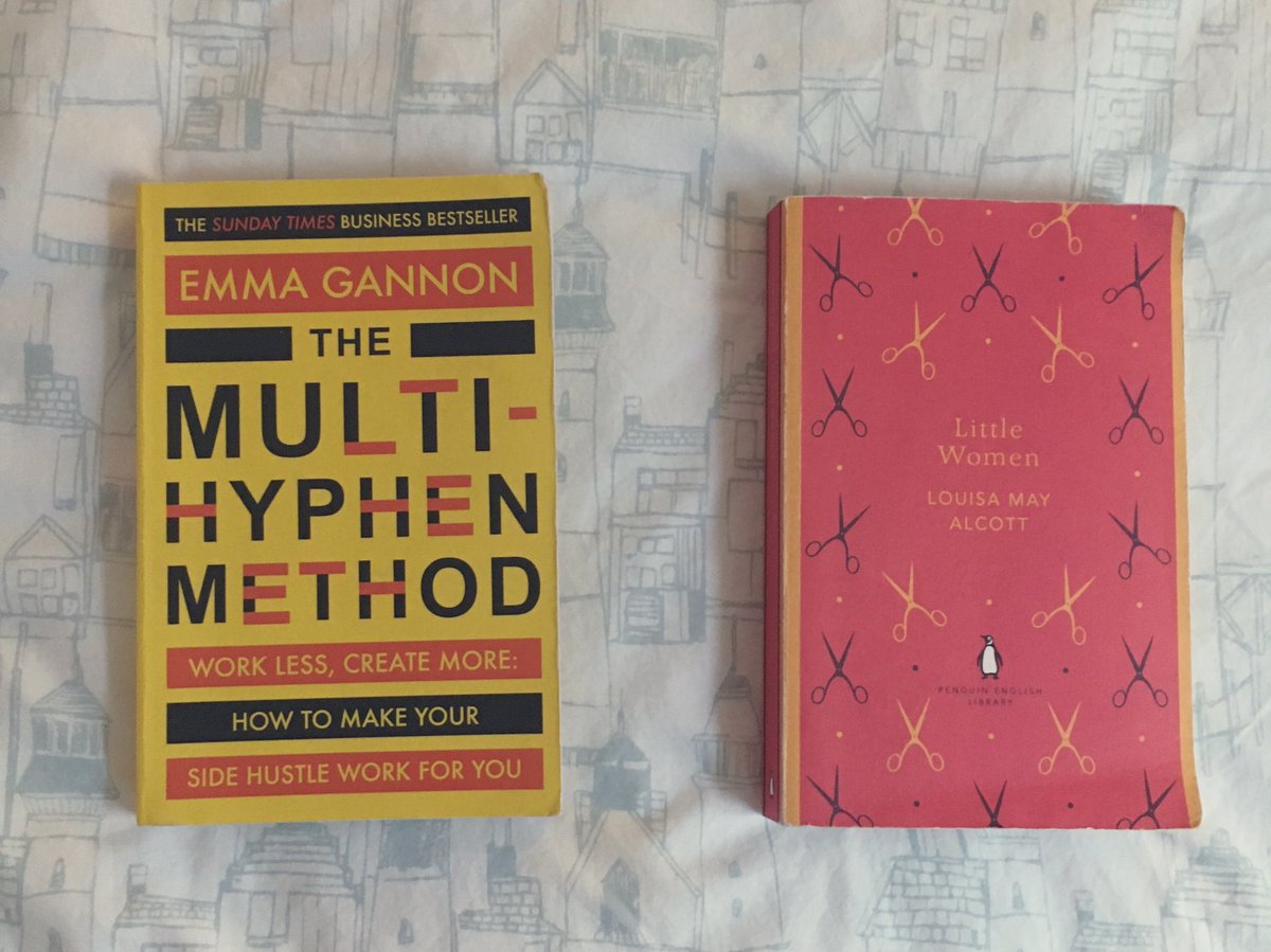 FlamFlam91's tweet photo. First two books I finished in 2020 so far. Both great reads β¨#TheMultiHyphenMethod #LittleWomen π any titles you would recommend? https://t.co/KyGO1LpsGH