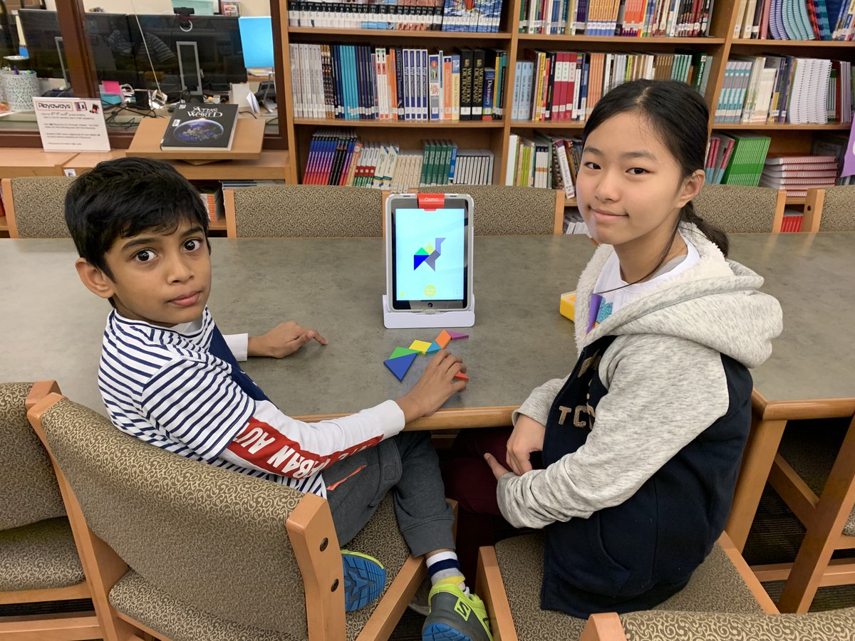 mrs_martinez4th's tweet photo. Kicking off Science Day with Osmos in the library with @mrsklibrarian https://t.co/y0MWZ2VEKq