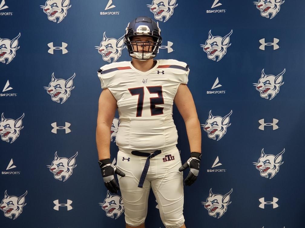 JamesWayne71's tweet photo. Had a great visit with @Coach_Rychel  at @STU_Football they have a great program in the making with a awesome staff and nice campus! https://t.co/zbdtgUFSD3