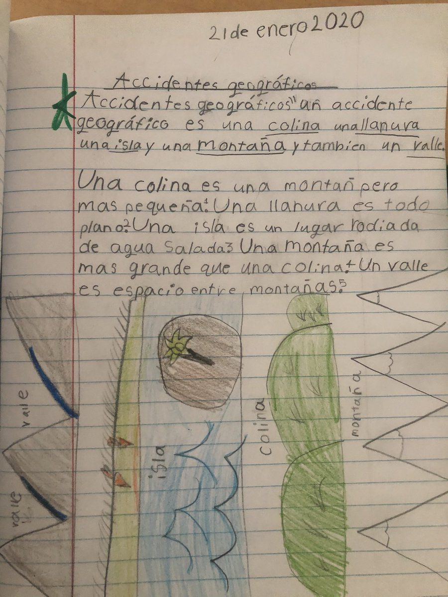 cdnavarrete88's tweet photo. ¡Las maravillas que hace el dictado y Lotta Lara! @polkpanthers @EPISD_DualLang @AmrojasRojas https://t.co/jBelINugHX