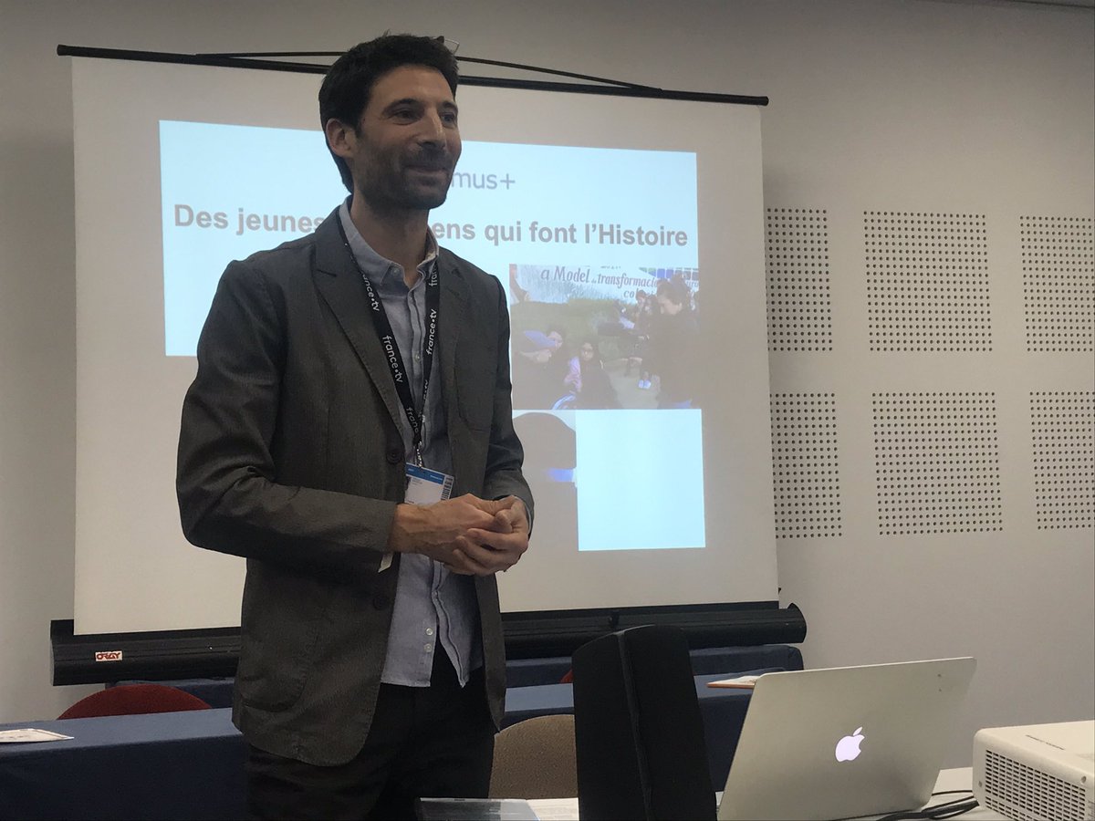 ErasmusplusFR's tweet photo. Bravo au Lycée Berthelot à #Toulouse pour son projet et son documentaire «Des jeunes Européens qui font l’histoire» ! ▶️ ouverture de l’école et des jeunes à 🇪🇺 + pédagogie innovante... Visions partagées de l’engagement entre pays et générations #ErasmusPlus #Erasmus #fipadoc2020 https://t.co/5PbS1cOFnq