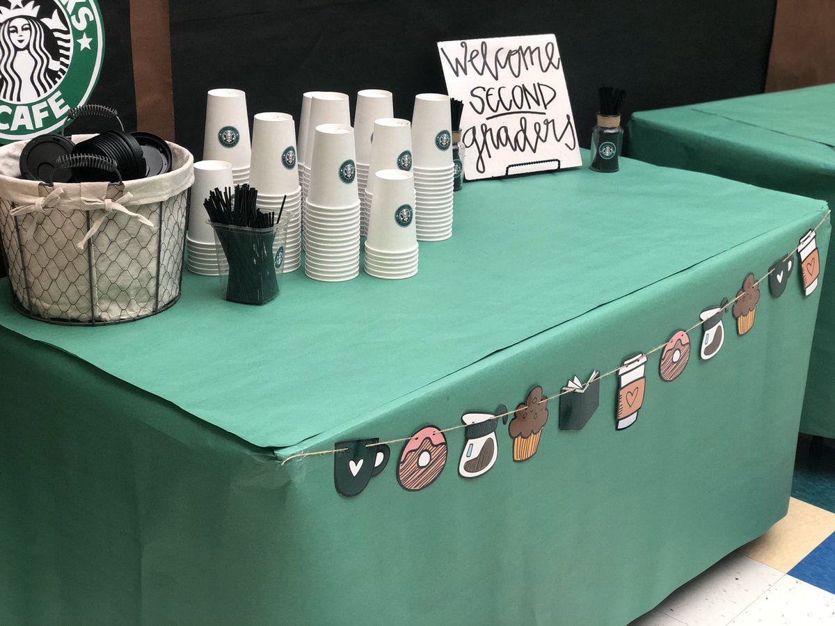 kmkatzenmaier's tweet photo. Starbooks Cafe at MMV! #mmvgrows #rcisdjoy #starbooks #2ndgrade https://t.co/ugEfuQWDFu