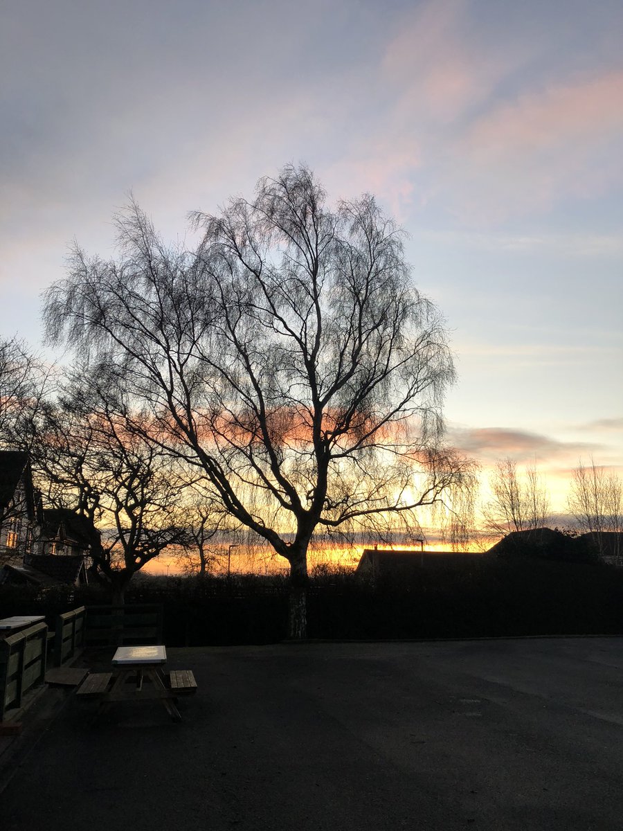 TAS4L's tweet photo. Sunrise over Fishburn Primary, Durham .... where TASFL’s rise began ... our very first customer ... and ten years In, 200 schools later, 49,000 kids, still our most loyal.....
#FishburnPrimary #FishburnRising https://t.co/fPlaArryQU
