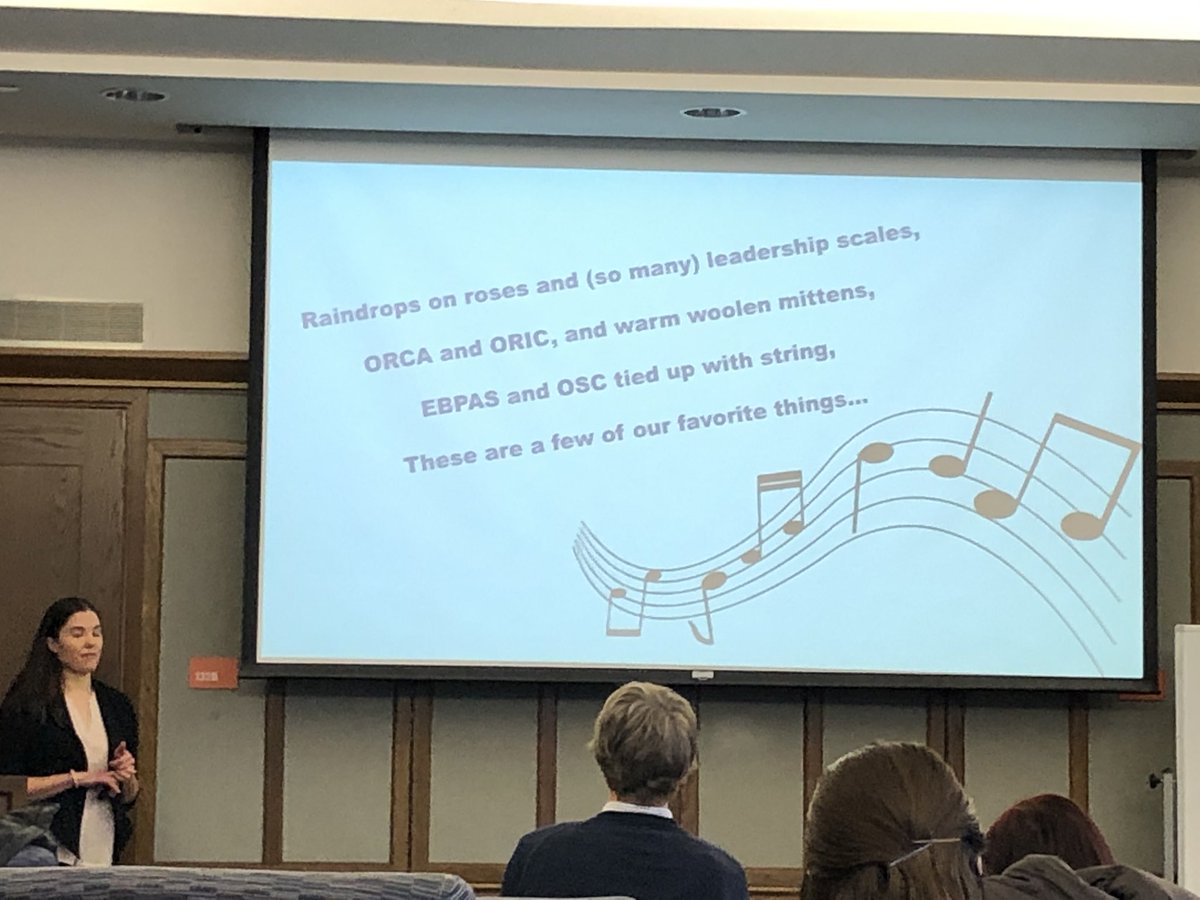 BaumannAna's tweet photo. She is amazing and creative! #EBPAS #ORIC #ORCA #OSC #impsci #RebeccaLengnick-Hall https://t.co/nODNYIXtR2