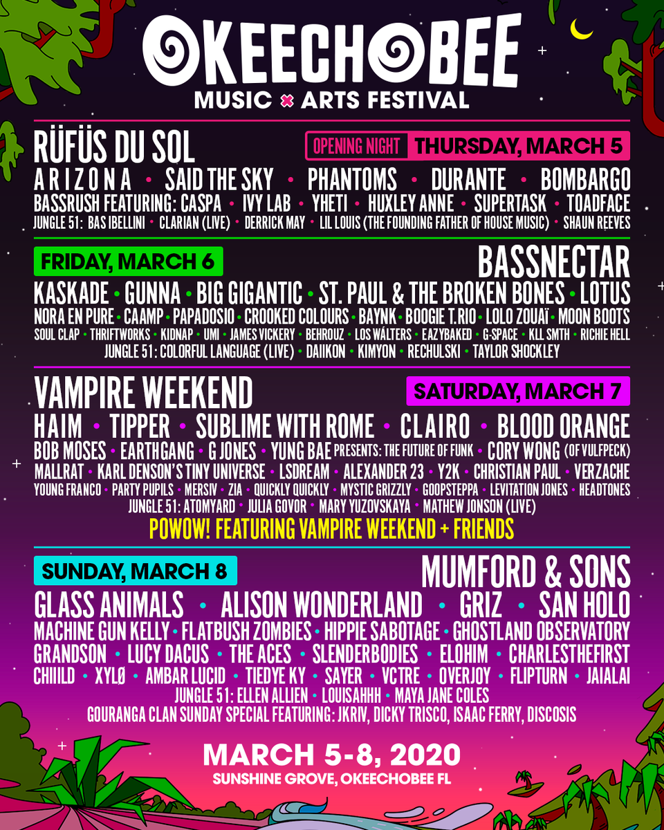 RiverBeatsDance's tweet photo. 🎉OKEECHOBEE 2 GA ECO TIX GIVEAWAY 🎉

if you want to enter the portal (fo free) this year....
1. follow @riverbeats1 + @okeechobeefest 
2. RT this tweet 
3. tag your +1 in the comments

winner announced on 2/7 🌀 https://t.co/nz7dYMNbYk