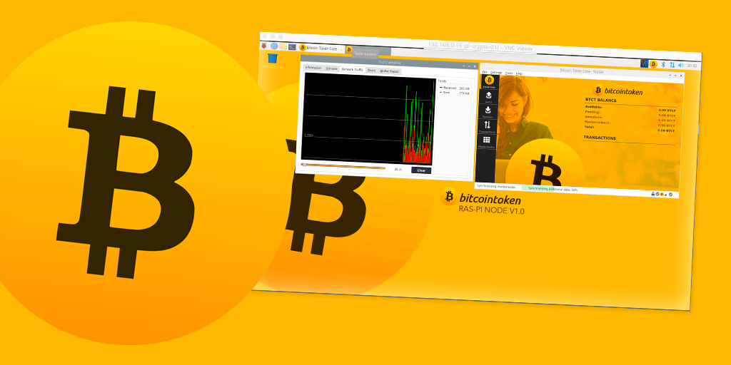 🤓🟩Just got another Raspberry Pi3 Node up on the $BTCT network. This one was done headless with SSH. We will add more tutorials soon. Get your own Node started today >> github.com/bitcointokenbt…

#bitcointoken #raspi #raspberrypi #btct