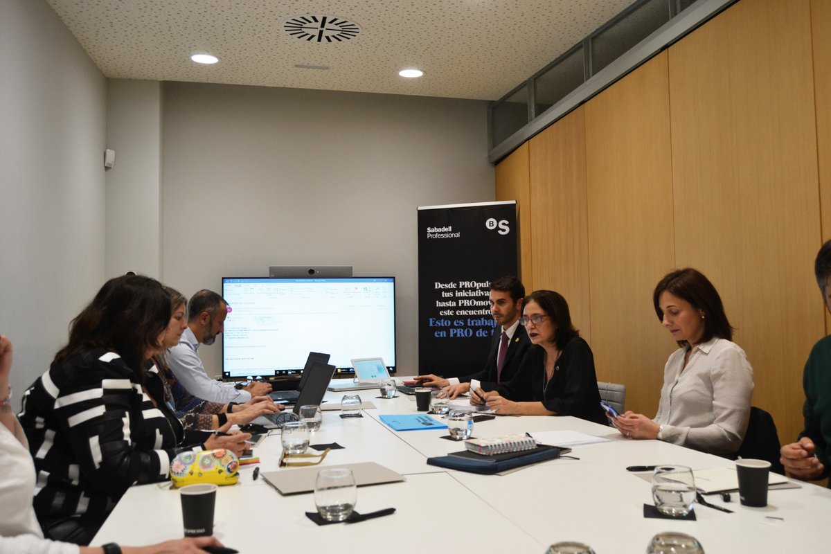 MesaIngValencia's tweet photo. Este martes, la @MesaIngValencia celebró su #AsambleaGeneral en el Sabadell Hub Empresa de @BancoSabadell. Seguimos trabajando y respetando a la #ingeniería. https://t.co/1USTbbaiVm