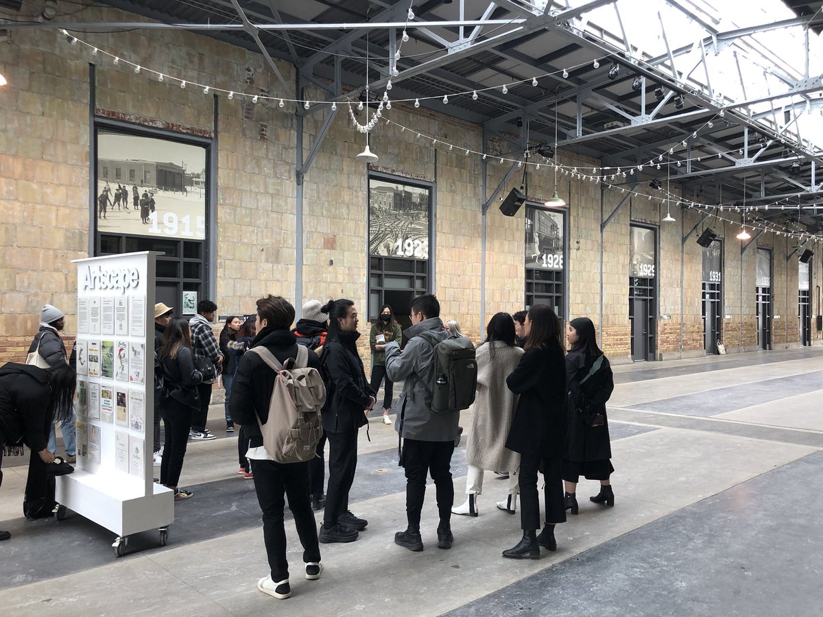 LanrickBennett's tweet photo. Good morning @GBCollege! Welcome to @atthebarns HT @DesignTOFest #DesignTO20 https://t.co/Bqj1uxhUuP