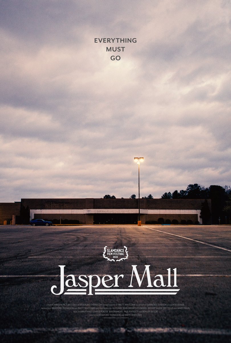 #JasperMall World Premiere. Today at 3:15 in the #Slamdance2020 Gallery. Get your tickets here: bit.ly/3akaWC1