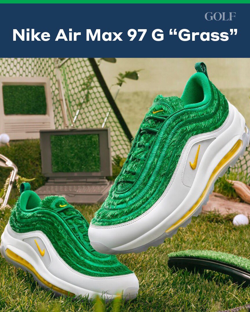Krijgsgevangene smal Grap GOLF.com on Twitter: "What would your buddies say if you rolled up to the course in these @nike Air Max 97 G “Grass” golf shoes? https://t.co/Bg6xagK9Mj" / Twitter Krijgsgevangene smal Grap GOLF.com on Twitter: "What would your buddies say if you rolled up to the course in these @nike Air Max 97 G “Grass” golf shoes? https://t.co/Bg6xagK9Mj" / Twitter
