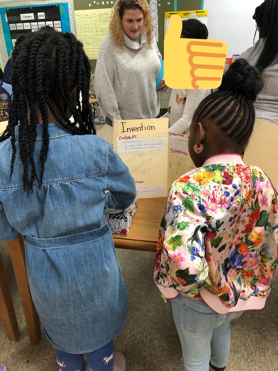 spoland123's tweet photo. Calling all inventors!! 3rd graders participated in an invention convention! They showed off their inventions to family members and students! Great job! @nashaeb @fayfayallday1 https://t.co/JXf97gGO9m