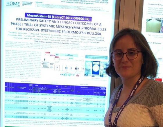 Master_bio_UC3M's tweet photo. The @ebworldcongress is over now. Our team of researchers from Spain ( @CIEMAT_Moncloa @CIBERER @uc3m @Hospital_FJD ) shared their promising scientific results about #epidermolysisbullosa at this amazing meeting.
@BioInn_CIEMAT #EB2020  #EBWorldCongress🦋 https://t.co/iGI53U6Sy2