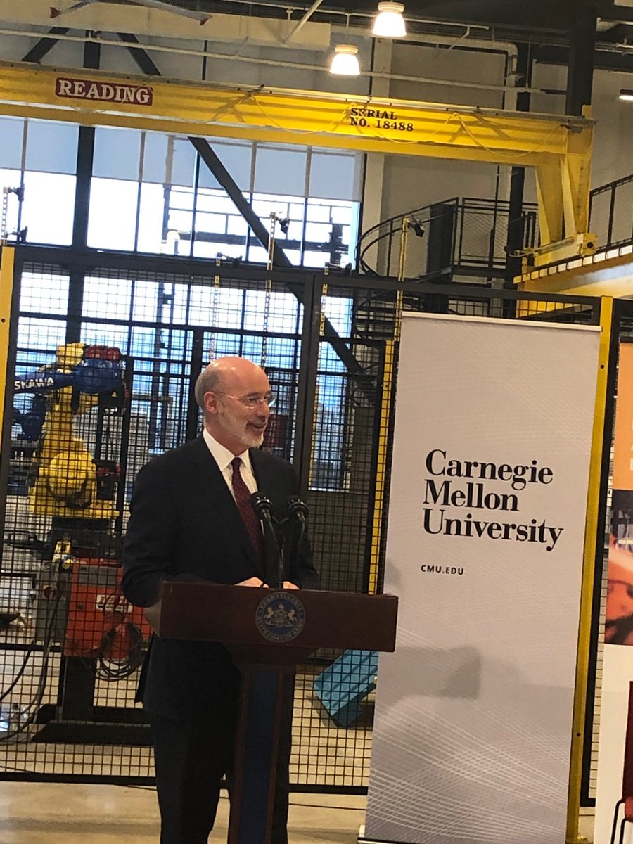 RIDC_SWPA's tweet image. Our region is building a future of innovation. Thank you, @GovernorTomWolf for your support! #RIDC #Mill19