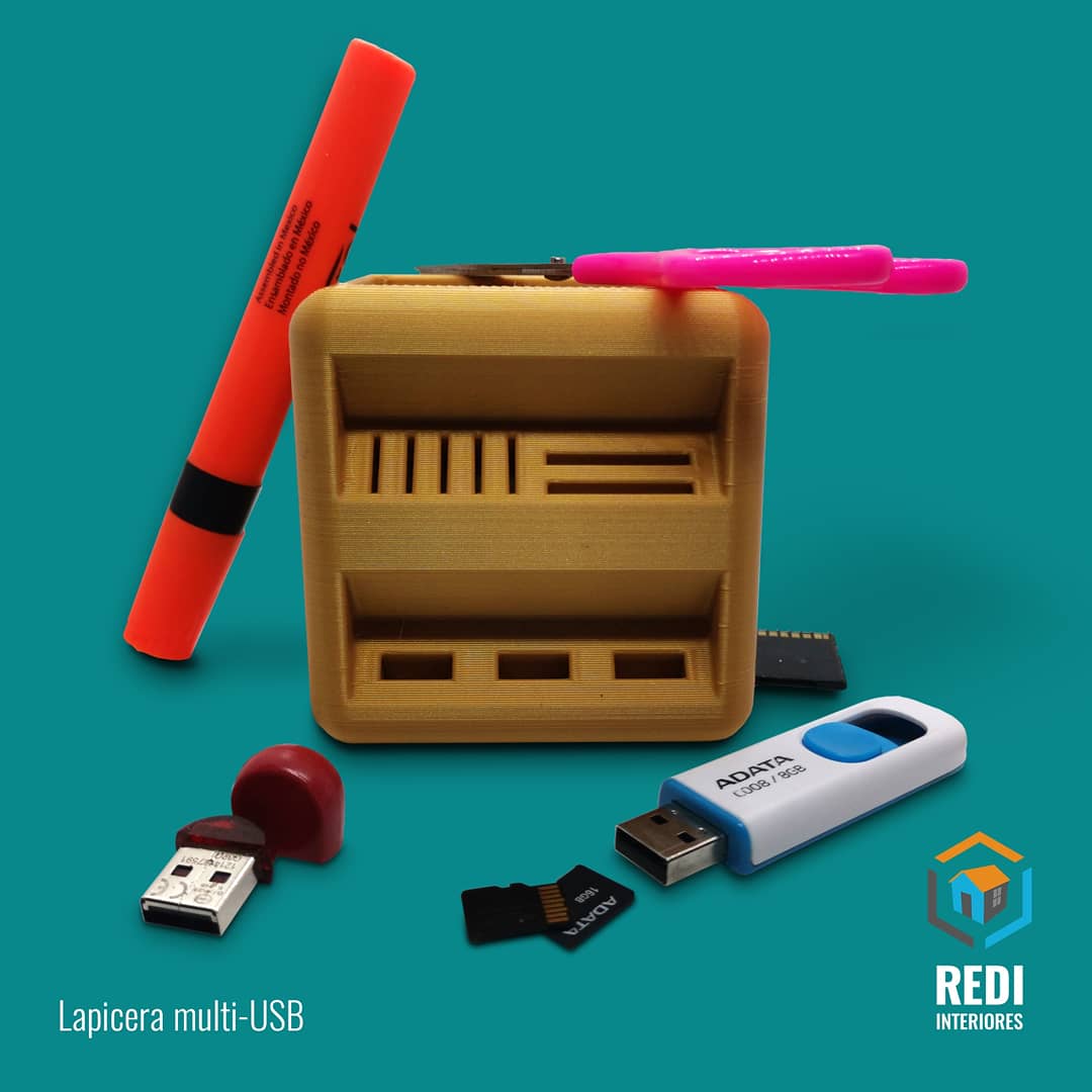 redi3dimpresion's tweet image. Para que tus #usb y #MicroSd no se pierdan te recomendamos nuestra lapicera #MultiUSB
#Rediseña tu espacio y guarda tus cosas 🖍️🖌️🖊️✏️