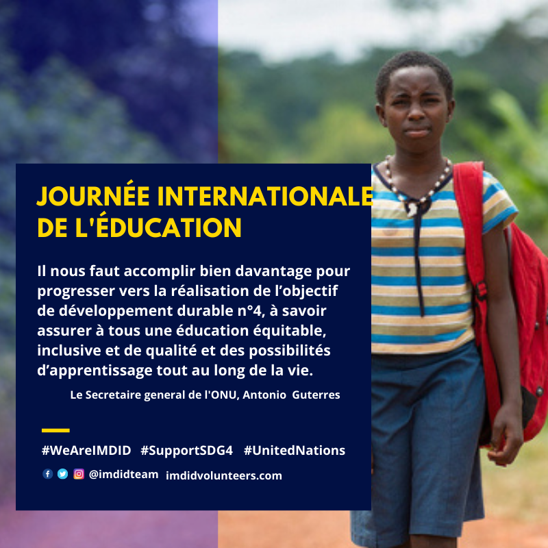 imdidteam's tweet photo. Plus de la moitié des enfants qui ne sont pas inscrits à l’école vivent en Afrique sub-saharienne. #SupportSDG4 #WeAreIMDID #UnitedNations https://t.co/sJK201YeQd