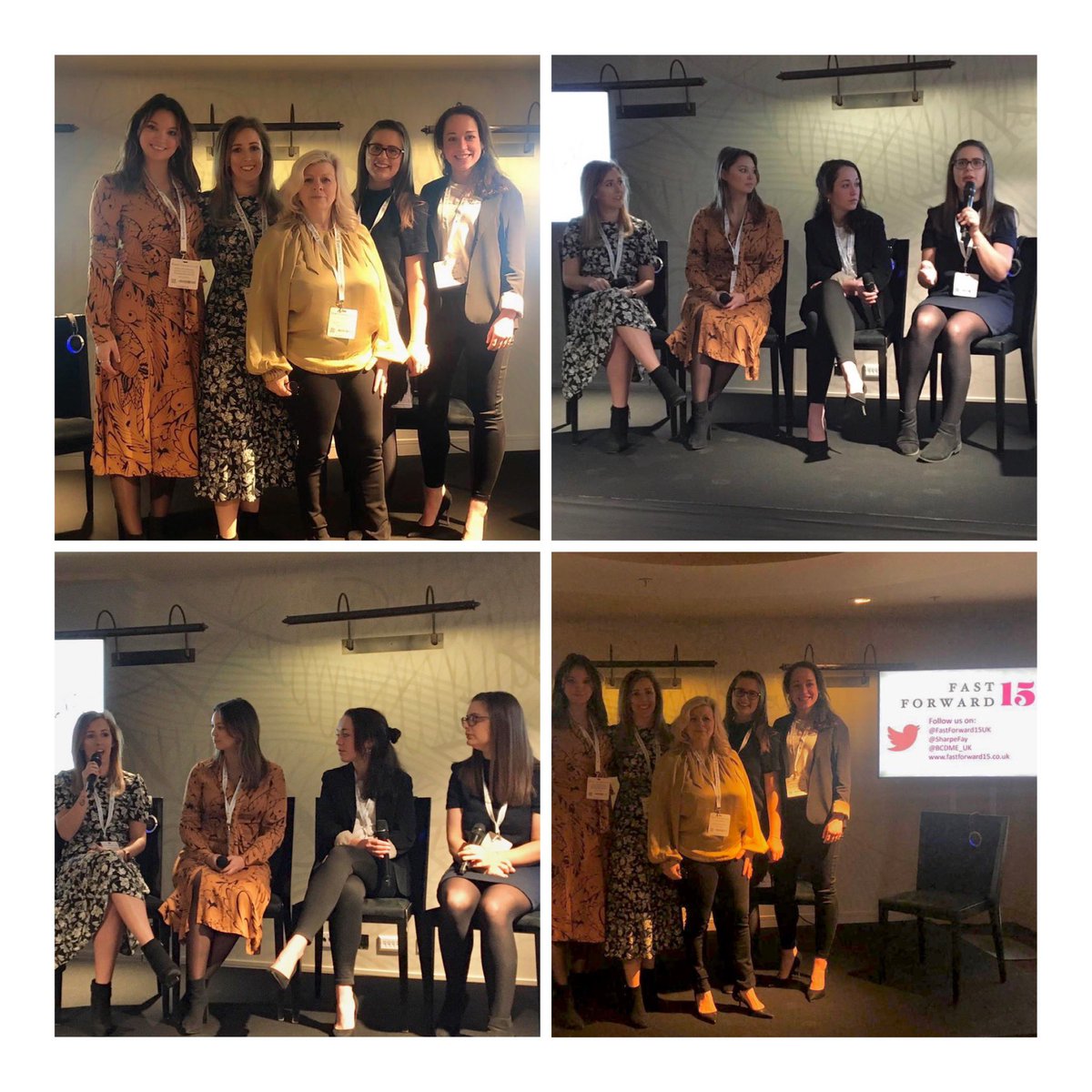 FastForward15UK's tweet image. Today’s #FastForward15 panel team @EventCareerLive with our founder @SharpeFay talking about how working with mentors has helped their careers develop in directions they wouldn’t have considered without the help of their mentors.  #eventprofs #ECL20