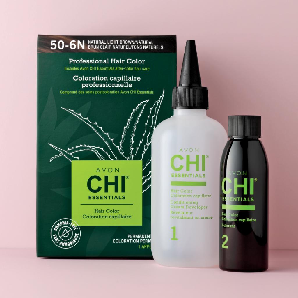 AvonInsider's tweet photo. Every box of #AvonCHIEssentials Hair Color includes aloe, silk and olive oil to help nourish every strand, strengthen hair and replenish moisture: https://t.co/0SVvWR7ztK. https://t.co/XXNFw2YcVb