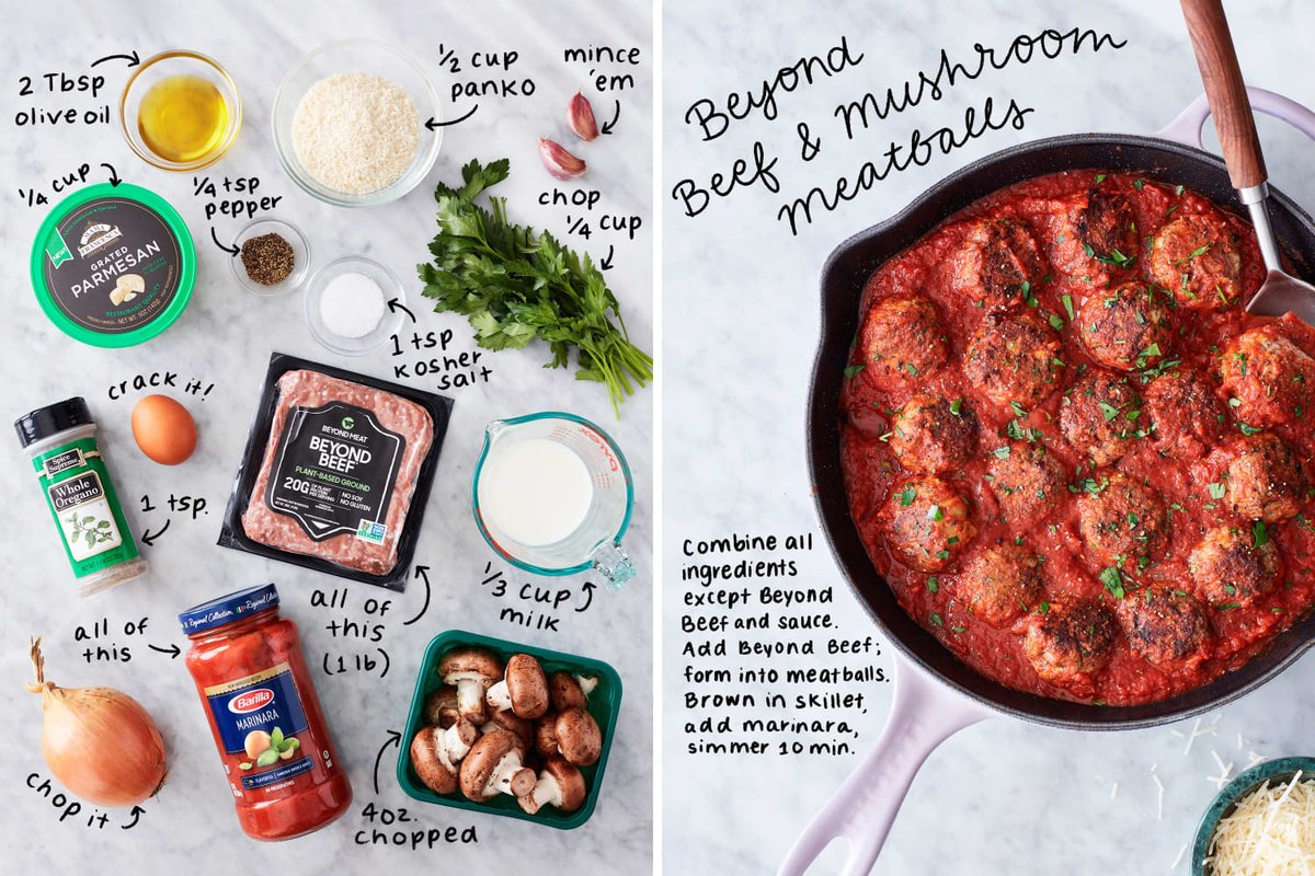 GrubPost's tweet photo. Awesome! RT #thekitchn: 5 Quick Dinners That Will Make You a Beyond Beef Believer https://t.co/QXFgfyywxA https://t.co/22WbRlVaS2