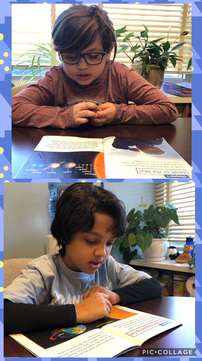 Check out these awesome readers! A challenging NF text about the Solar System! Great job Vinny and Jaxsinn! ☀️ 🌙 💫 🚀 #GrundyGreatness