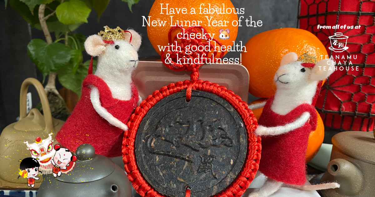 teanamu's tweet photo. Have a fabulous new Lunar Year of the cheeky rat with good health &amp; kindfulness! https://t.co/fCWAzr9Eki