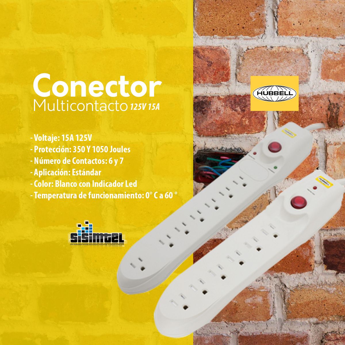 Sisimtel's tweet photo. Conectores Multicontacto de 6 y 7 contactos. COMPRA AQUÍ: https://t.co/l8hKr1kdkH
#IluminacionEspecializada #IluminaInteligente #Sisimtel #multicontacto #hubbell https://t.co/50AQhEfoUD