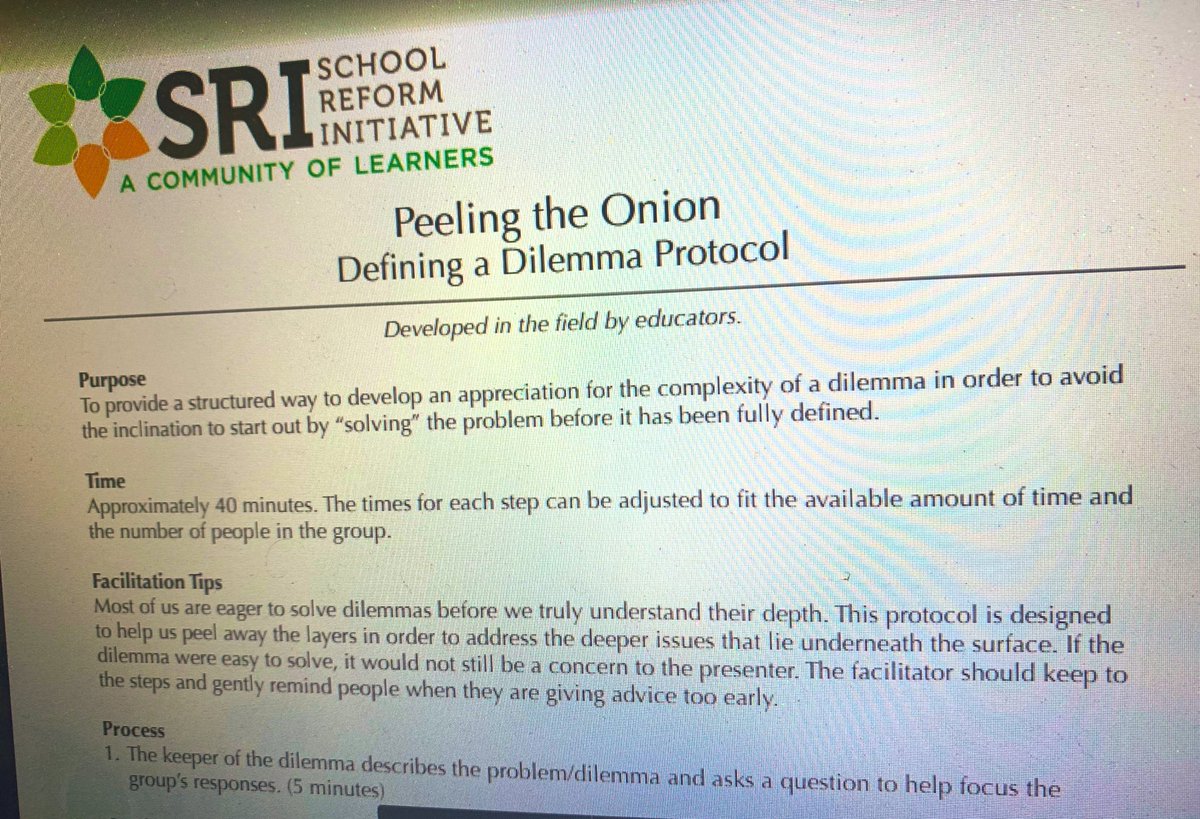 PDLadyConsults's tweet photo. 🍏🧰Keeping our #PAR toolkits sharp! 🛠👷🏽♀️Great protocols introduced this morning to provide @pgcpsPAR CTs with strategies to guide our work. #PeelingOnionProtocol #RootCauseAnalysis #Up2PAR #PARStrong @DrMoLamar1 @MsReadingDoctor https://t.co/DNBj9K34sT