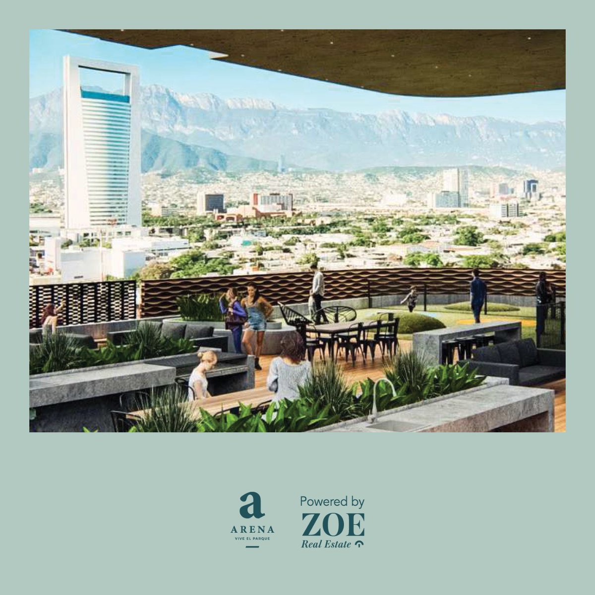 ZoeRealEstate's tweet photo. Con una ubicación privilegiada en la ciudad de Monterrey, Arena es un proyecto residencial único que te permite vivir cerca de todo lo que necesitas. ¡Contáctanos y conoce sus beneficios en life@zoe-realestate.com ! Unimos sueños con propiedades. https://t.co/OeOZeOZKJ9