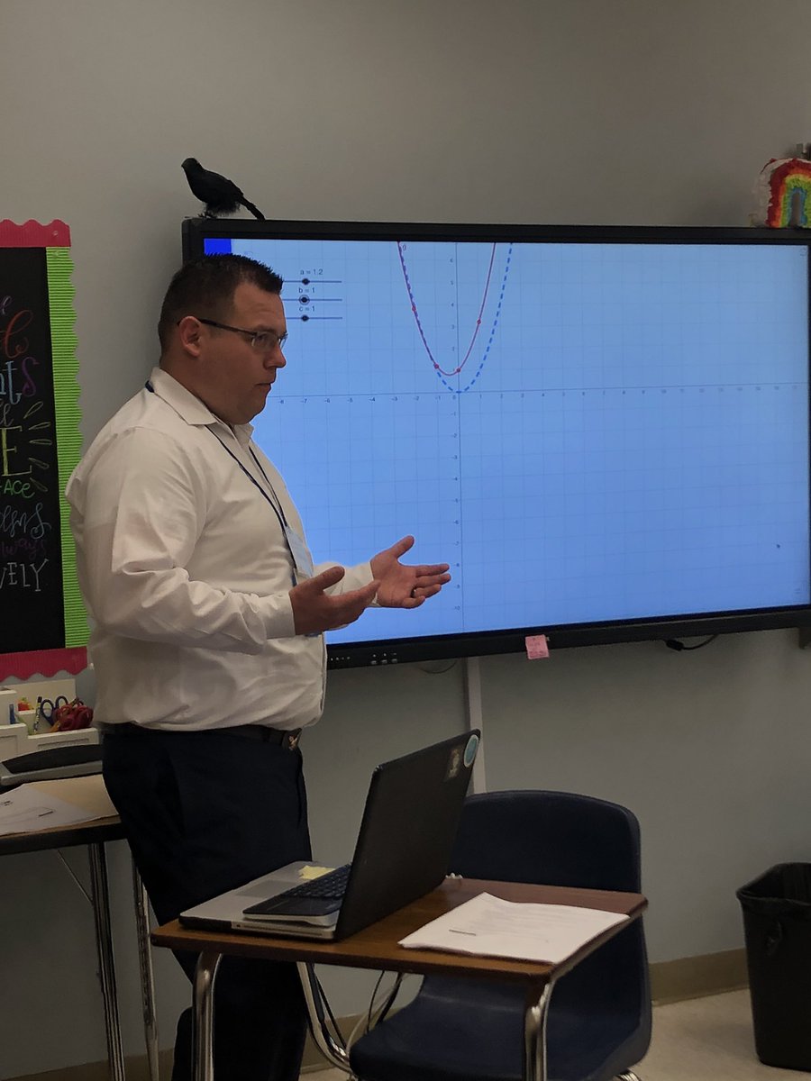KarenCampe's tweet photo. @flggb fabulous learning with @KnotePad1. Using @Geogebra effectively in algebra, making dynamic worksheets &amp; more! 
#FLGGB #ggbchat #algebrachat
#MTBoS #iTeachMath https://t.co/N7M3J44fnH