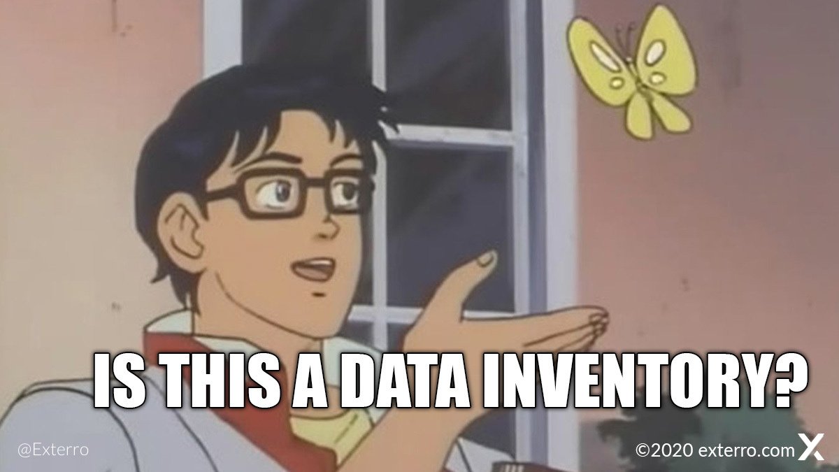Don't be like this guy... 🦋 #legalhumor #datainventory