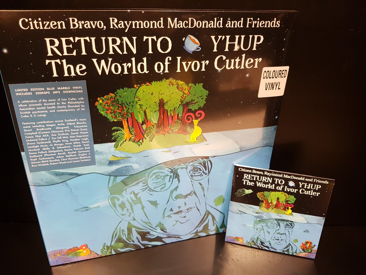 hmvInverness's tweet photo. Out now - a stunning piece of work from #CitizenBravo, #RaymondMacDonald &amp; some amazing guests appearing on this album #ReturnToYHup - The World of #IvorCutler.

Own it on CD &amp;vinyl 

#playlist https://t.co/D3bbbbOCat