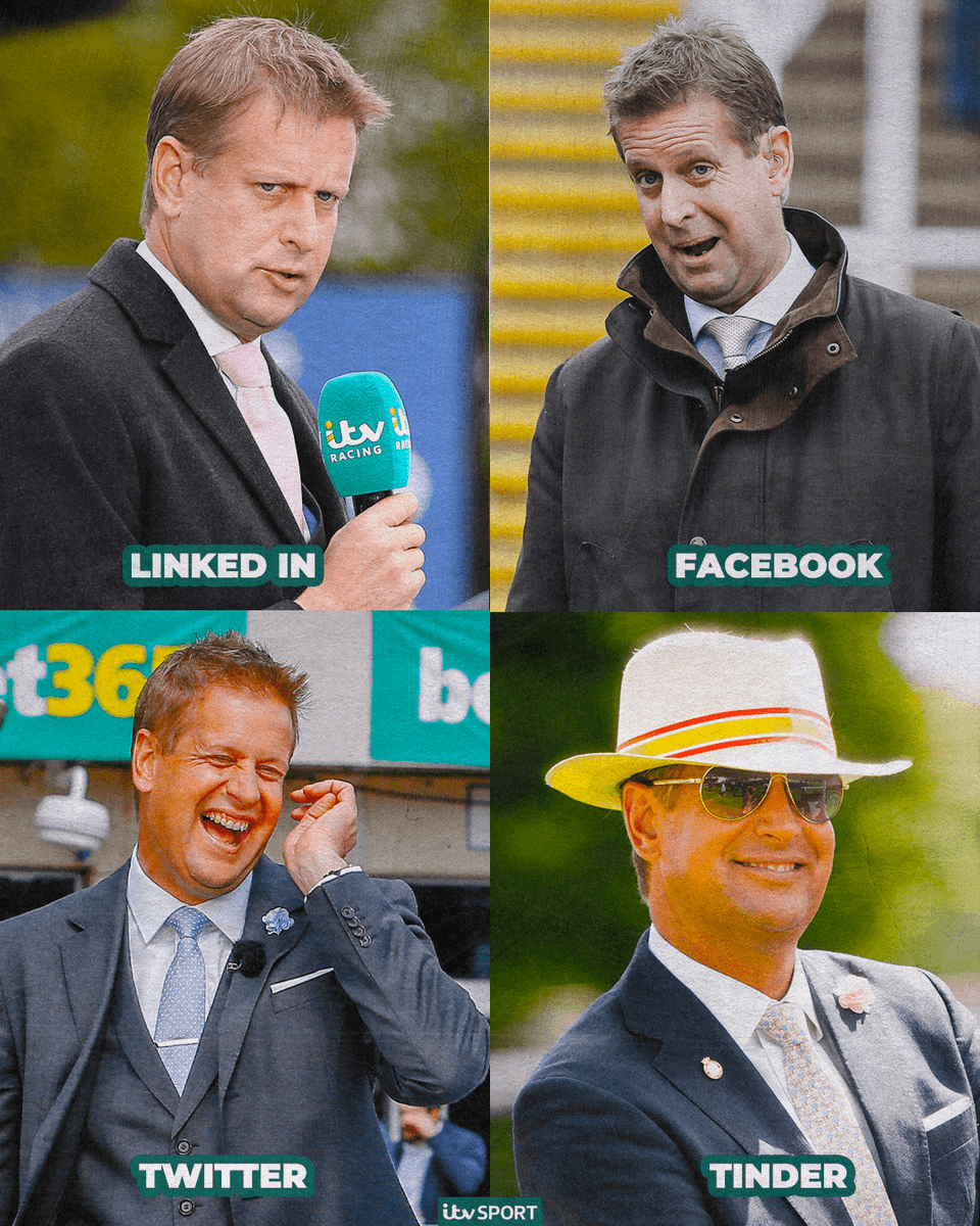 itvracing's tweet photo. 🤨😄😂😎@chamberlinsport 

#dollypartonchallenge https://t.co/JoB8fMsdr0