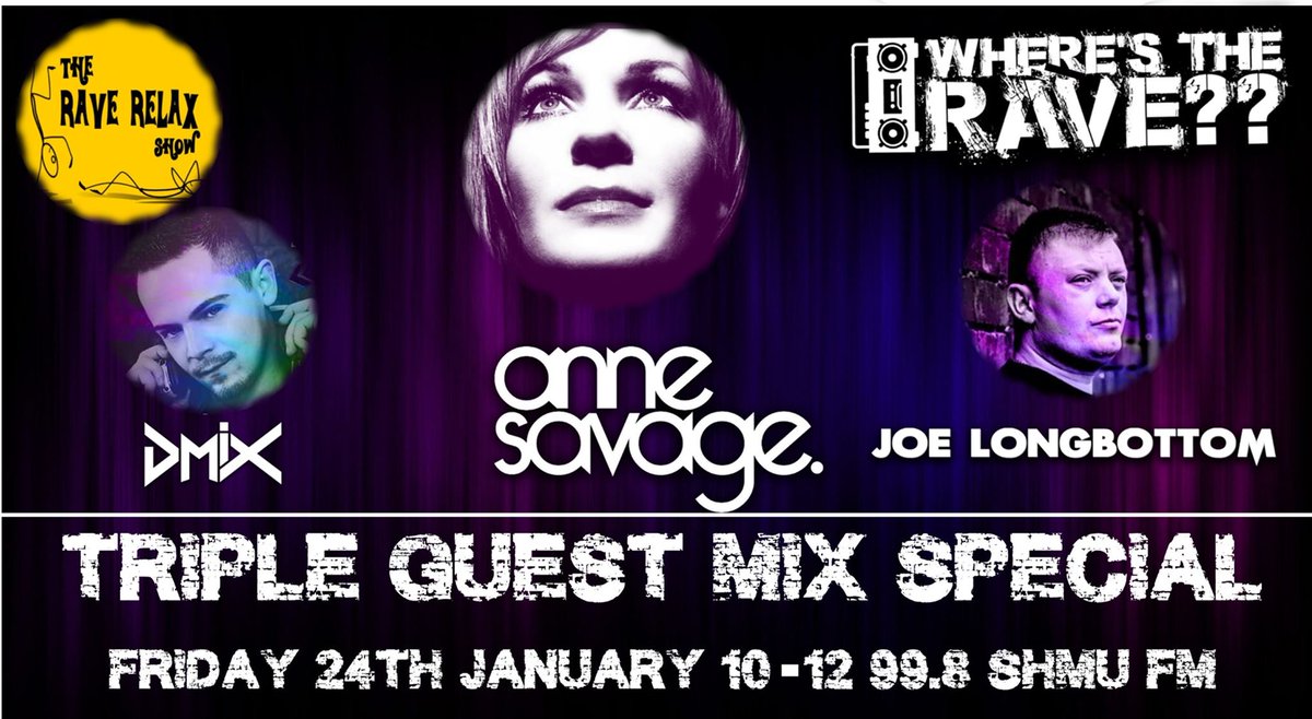 AnneSavage's tweet image. Tune in tonight from 10pm- a guest mix featuring some exclusive tracks off my new album Full Throttle and few words from me! Plus Joe Longbottom and DMIX on SHMU FM 99.8