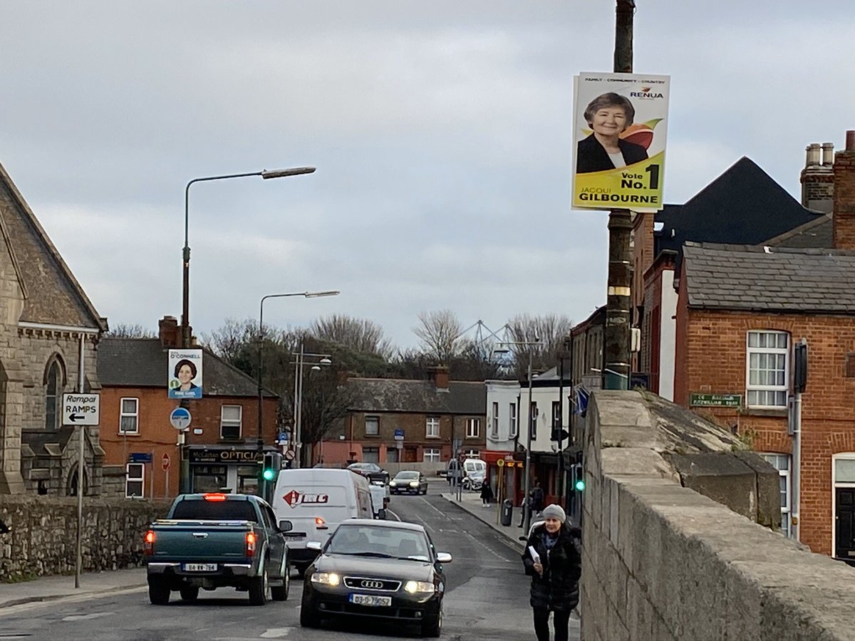 IRingsend's tweet image. Pic taken from start of #PosterFree zone @campaignforkate @RenuaDublinBayS your posters are clearly in the zone, all other candidates have complied