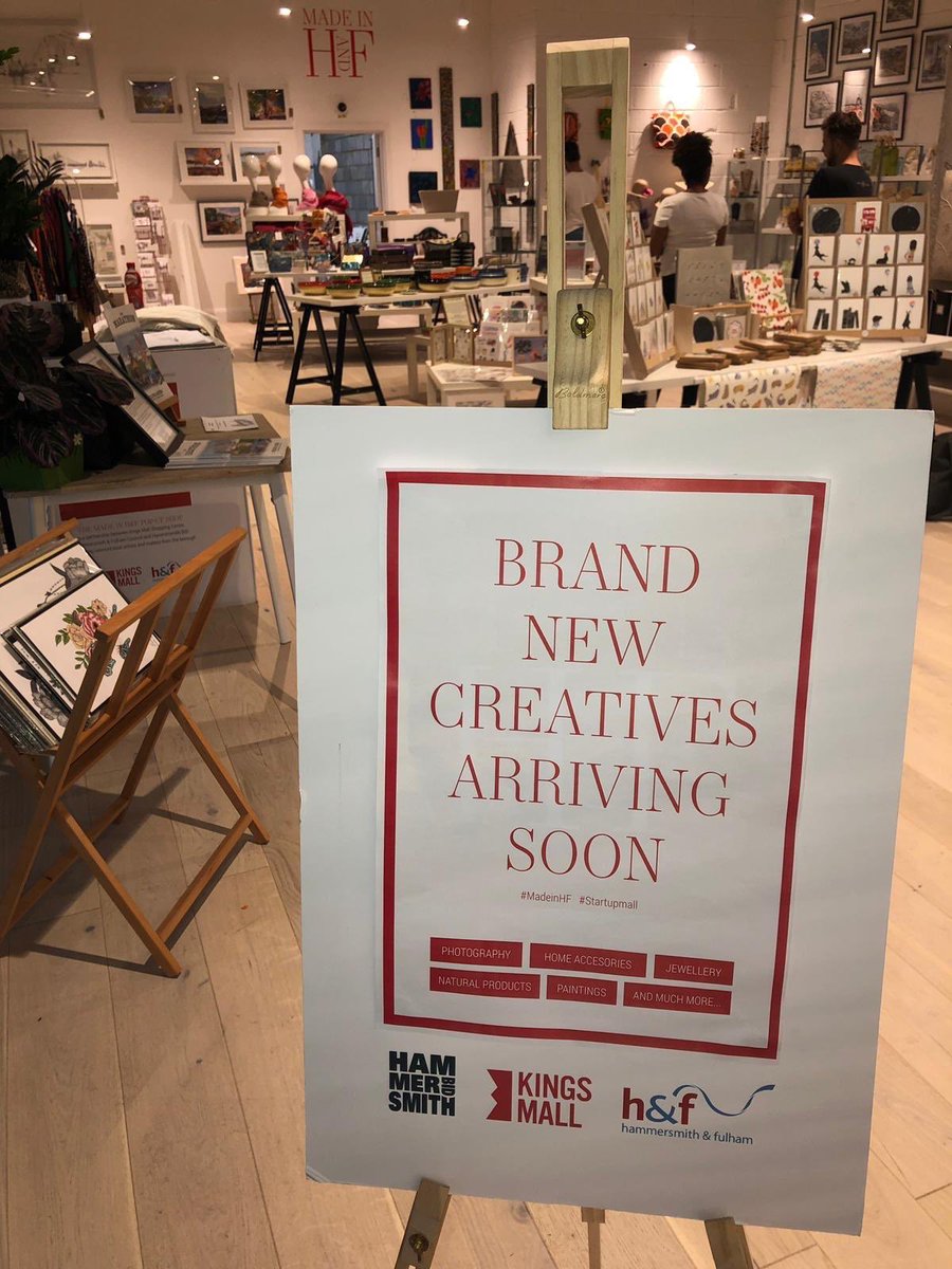 madeinhf's tweet photo. Coming soon... new traders and stock arriving at the @madeinhf pop up #MadeinHF #StartUpMall #KingsMall https://t.co/pjf8oJBuMb