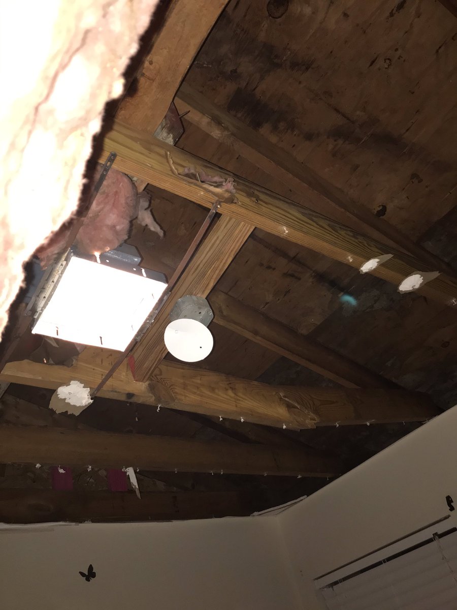 iam_faceoffent's tweet photo. @NateGriffFOX26 my kids room and living room windows from the explosion this morning in Houston Tx https://t.co/1wKhnjiGg8