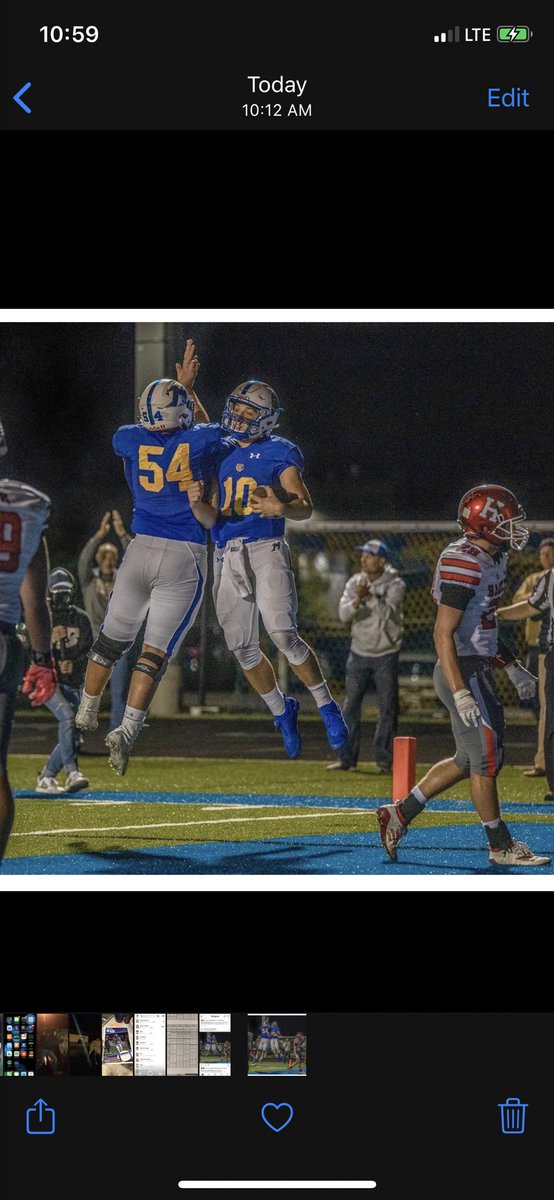 After a long conversation with my parents I have decided the I will be continuing my academic and football career at UW Oshkosh. Thank you to everyone that has helped me along the way.
