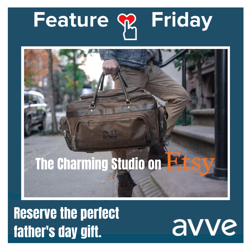 AvvePay's tweet photo. Feature Friday! 
.
Etsy Sellers We Love! This week we are shouting out The Charming Studio for their incredible monogram work. A must-have for the entire fam. 
.
https://t.co/0uZ3Re3EXM https://t.co/DLR2c2gUED