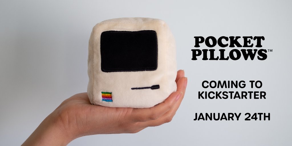 appleosophy's tweet photo. Throwboy launches Pocket Pillows Kickstarter campaign https://t.co/VltgmrIATI https://t.co/l69N3KihyK