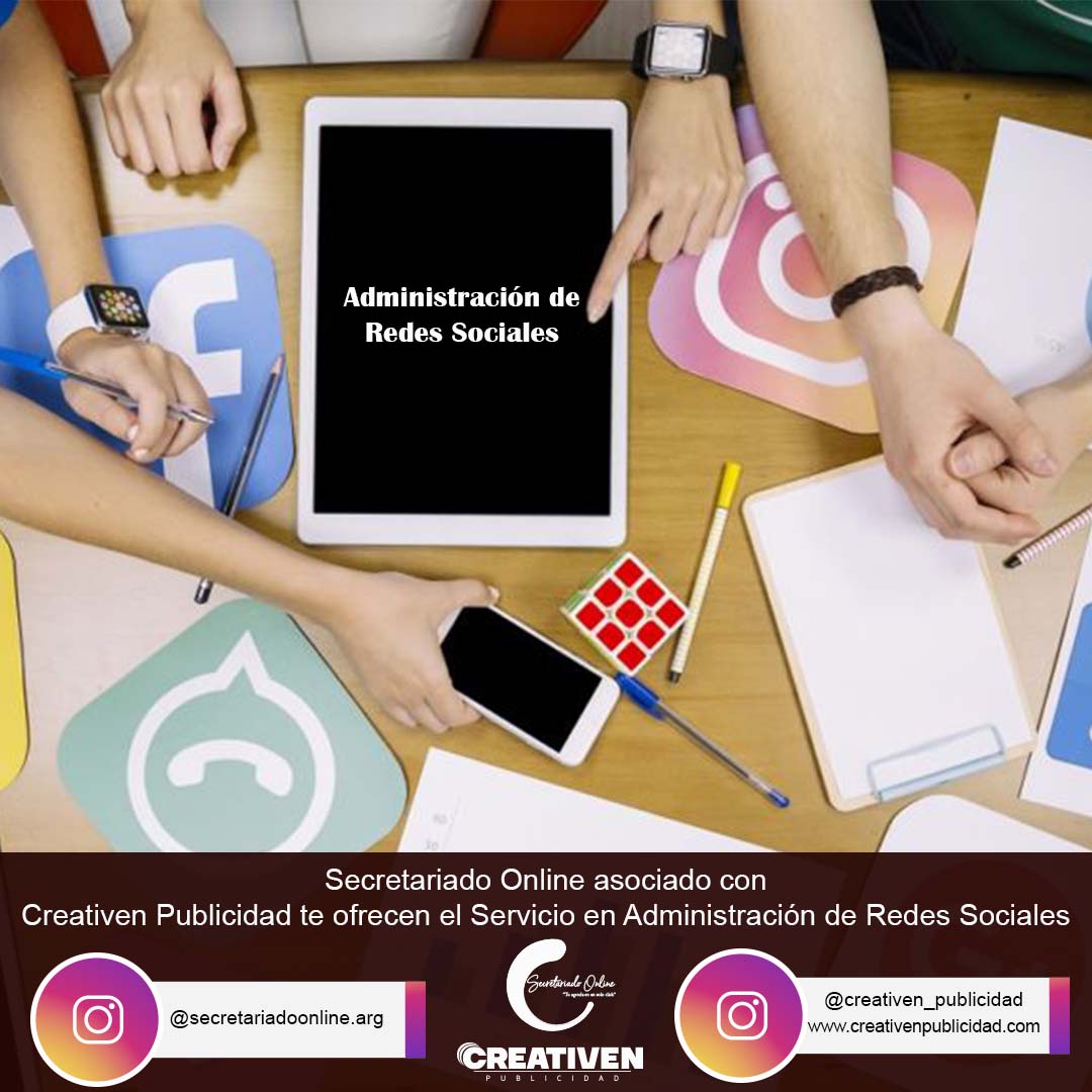 secretariado_ar's tweet photo. En esta oportunidad nos asociamos con la agencia @creativen_publicidad para dar a nuestros clientes servicios más amplios.
📱Manejo de redes sociales
🖥Diseño de publicaciones
👩🏼‍💻Interacción con la marca
👨🏼‍💼Atención al cliente https://t.co/uvEiFAeE4Q
