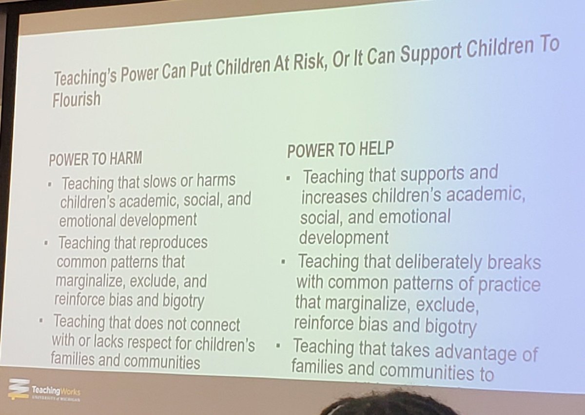 KMBBBEdS's tweet image. Just the TITLE of the slide is powerful! @GCSchoolsNC @ncatsuaggies @ncat_teached @teachingworks #pbte #practicebasedteachered #highleveragepractices