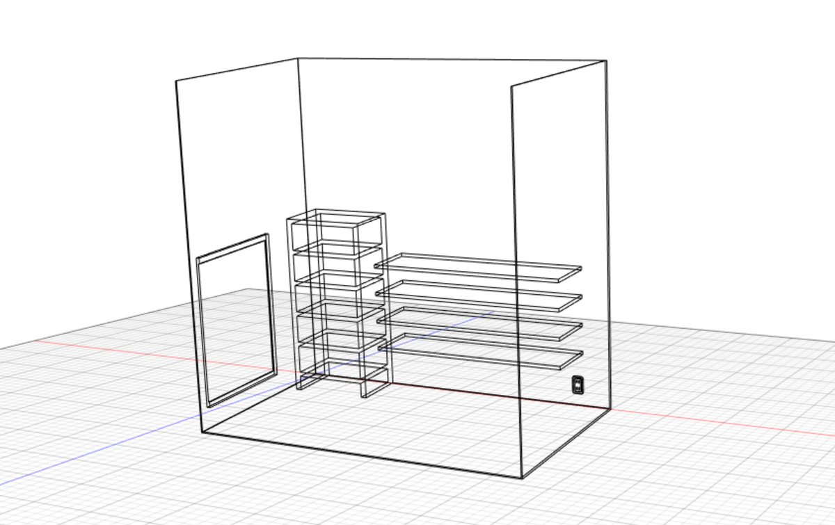 竹の子lab Fusion360 でpcの整理用に壁紙作り 棚がたくさんあるやつが欲しかったんです アイコンが綺麗に並べられて スッキリ 壁紙 整理用壁紙