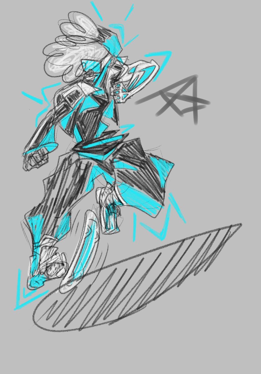 VantonDraws's tweet photo. rip to any furries following today- no Digimon or Pokemon art.
I've been experimenting with minimalist styles to really get that jet set radio/persona 5 sorta feel to it while still making it my own.#myart #armament #sglp #liquid https://t.co/wR6kgXwHtA