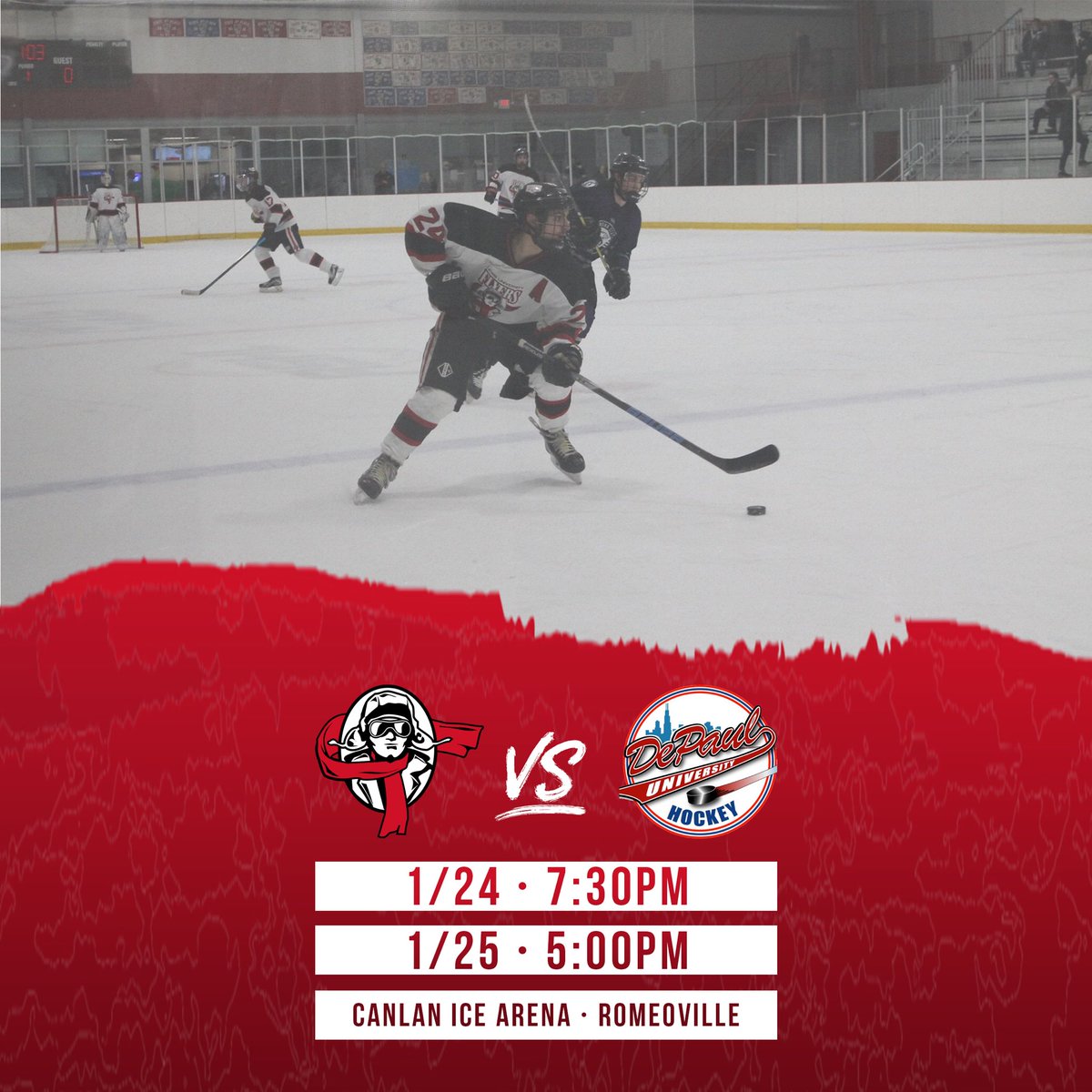 LewisMHky's tweet photo. Come support your Flyers this weekend! Two huge home games with playoffs on the line. #WheelsUp https://t.co/w5MfFNqrxJ