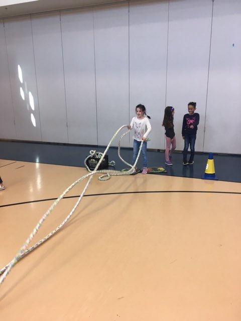 CoachSpelmanPE's tweet photo. ⁦@BaldwinBobcats⁩ working the “Wave Ropes” during gymnastics! #AISDMOVES #BALDWINSTRONG #AISDPROUD https://t.co/lfcdqf3jrS