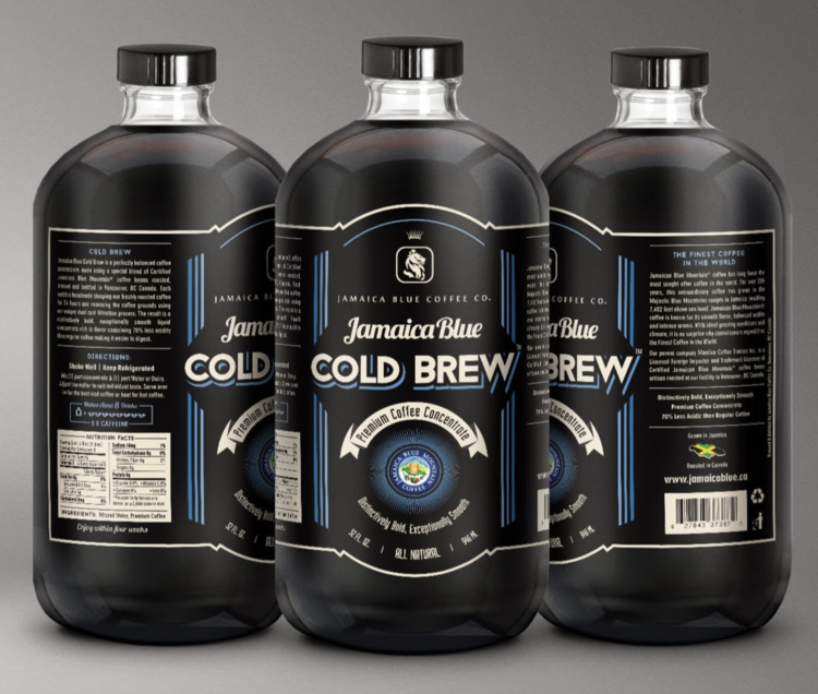 jambluecoldbrew's tweet photo. Jamaica Blue Cold Brew is our special blend of Certified Jamaica Blue Mountian coffee roasted, brewed and bottled in Vancouver, BC Canada.  

70% less acidity making it easier to digest than hot brewing methods!

#coldbrewcoffee #coffeeconcentrate #vancouver https://t.co/jT4BHb1SGM