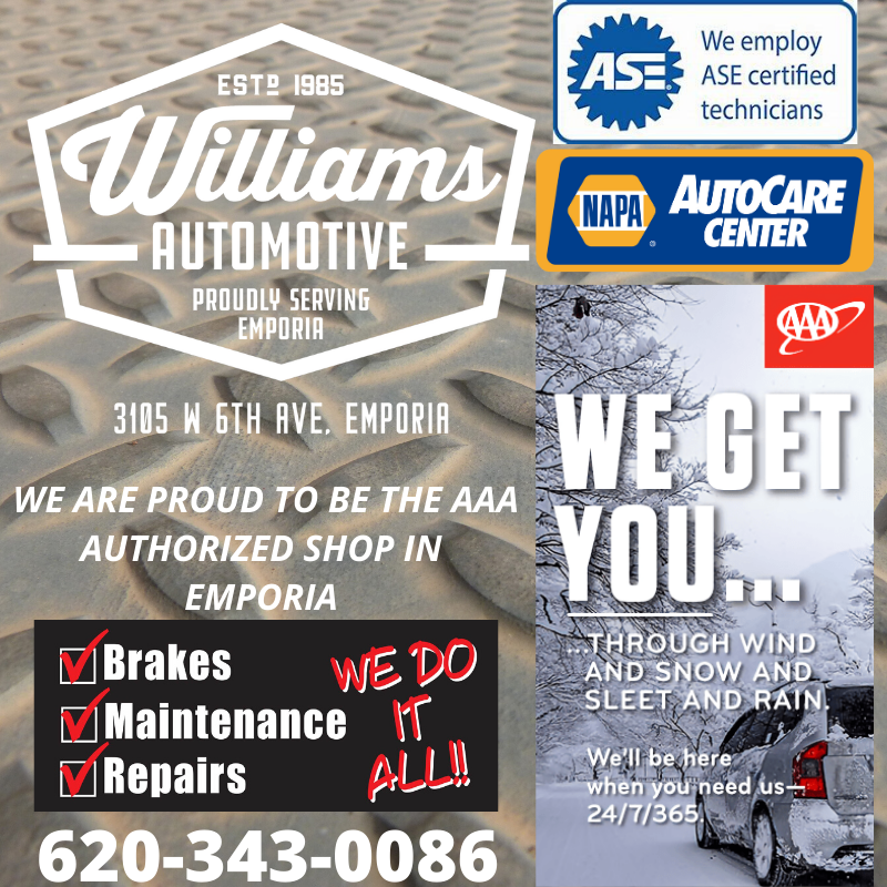 AAA &amp; WILLIAMS AUTOMOTIVE HAVE YOU COVERED!!
