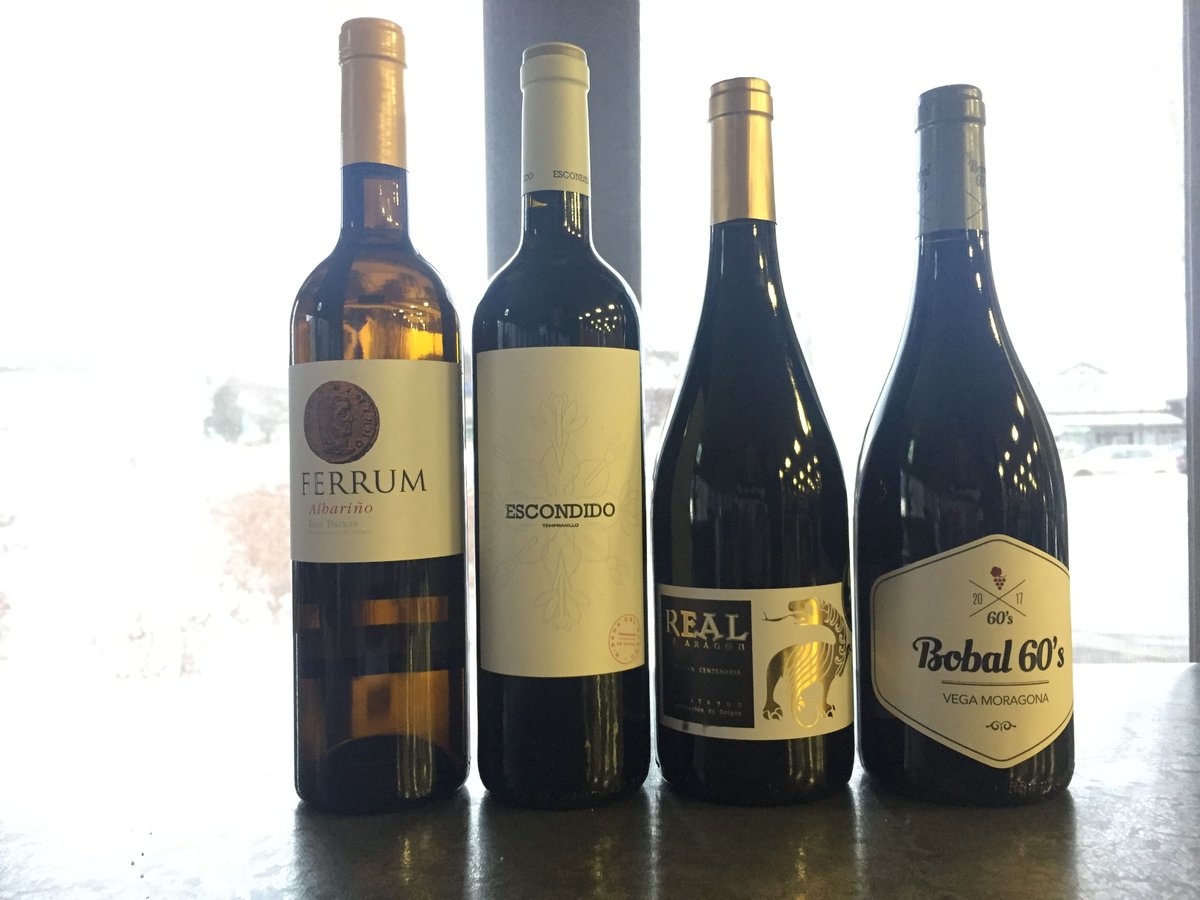 Be_A_Boone's tweet photo. Come taste these great Spanish wines from 4:30-6:30pm tonight! You'll love their flavors and their prices! #winetasting #wine #fridaywineday #beaboone #largestliquorstore #bestofvail https://t.co/II8IO7t5Ut